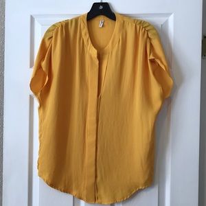 Boutique Blouse // Yellow